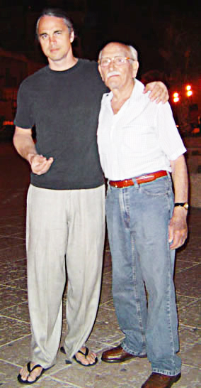 In Sicily with my Grandfather in 2005